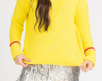 My sweater hides my shape.