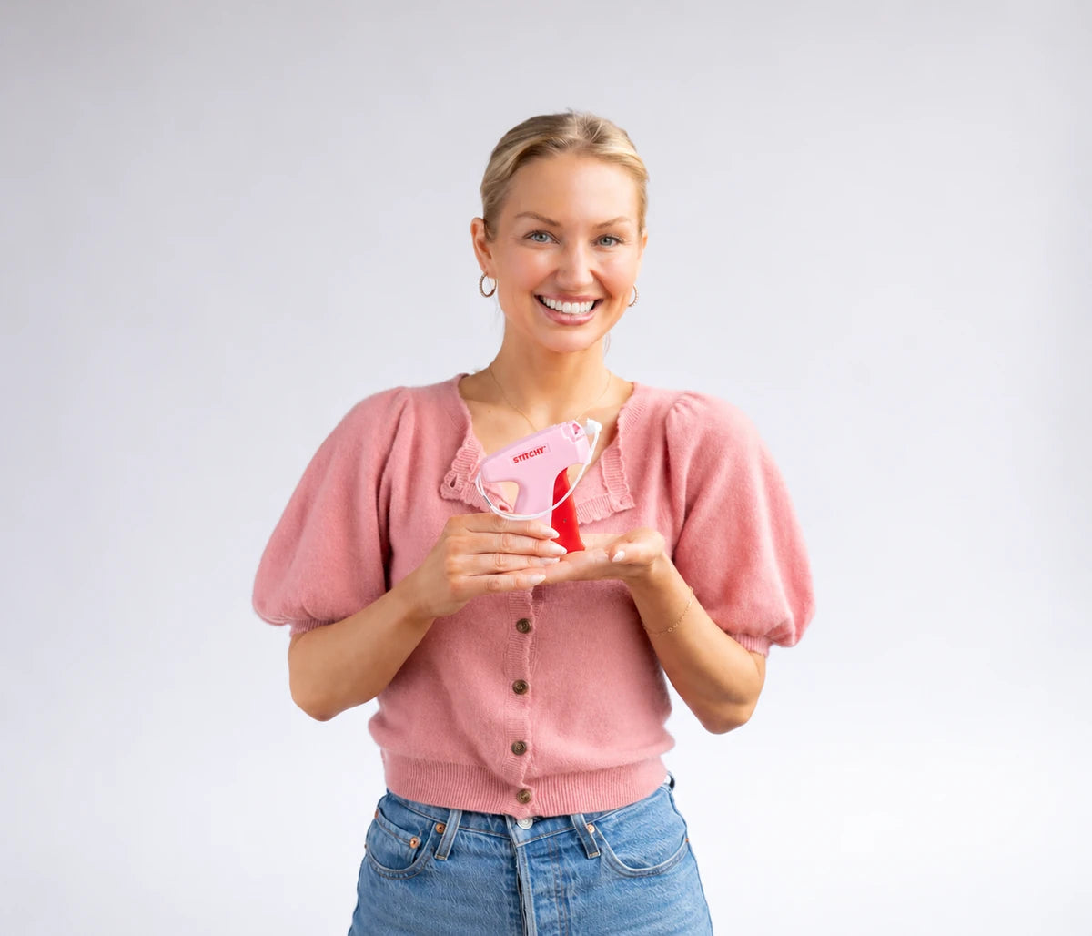 The Stitchy: No-Sew Stitch Gun, Instant Hems